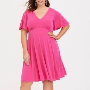 Torrid size 0 Pink dress